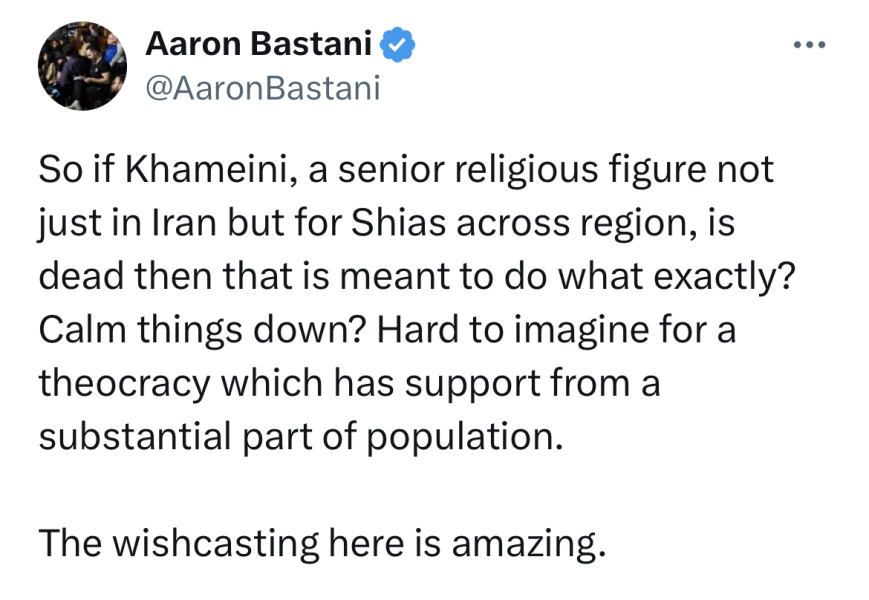 US strikes Iran