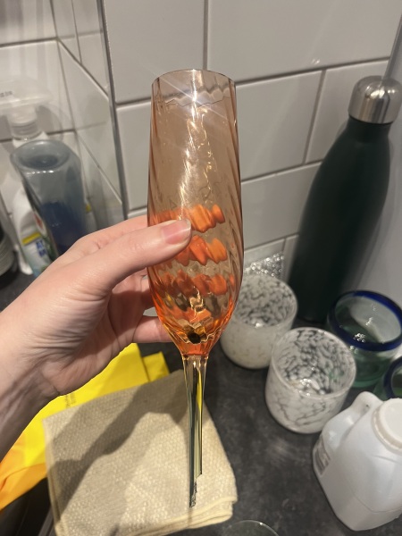 Champagne glasses M&S