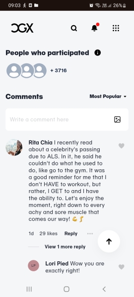 Caroline Girvan 2026- sore but still scrolling.