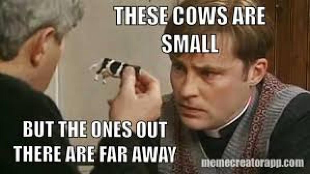 Neighbours walking past our front door to leave the house
