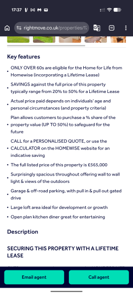 House not selling (with listing)