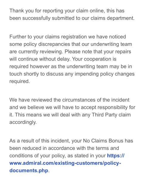 Worried about car insurance claim?