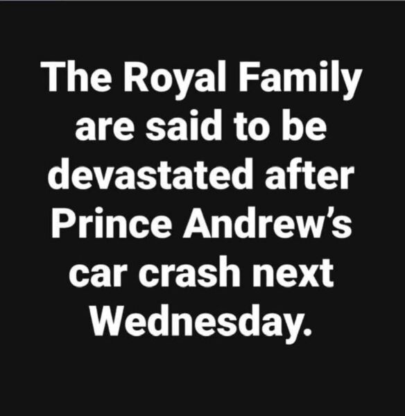 Andrew - continuing his effort to end the Monarchy Part 3