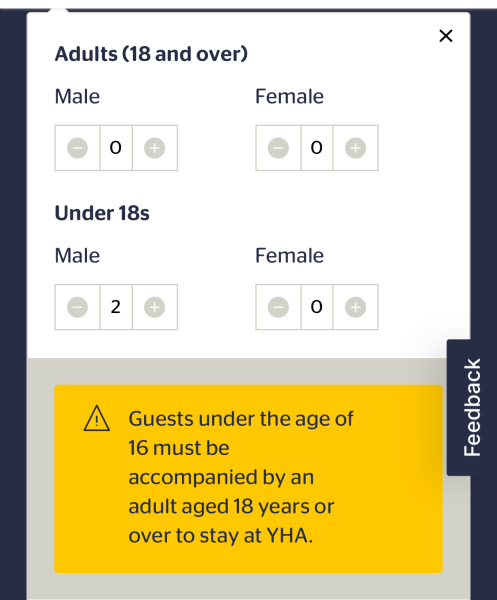 To let two 17 year olds stay in a hotel in London on their own