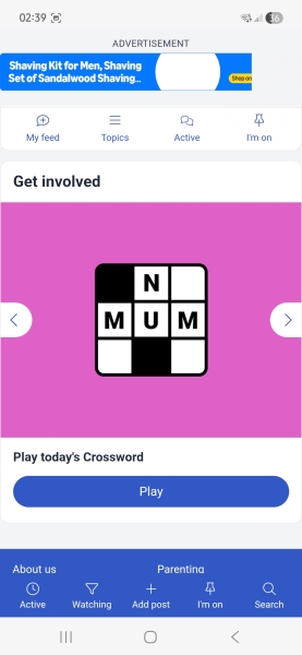 Where's the mumsnet crossword gone?