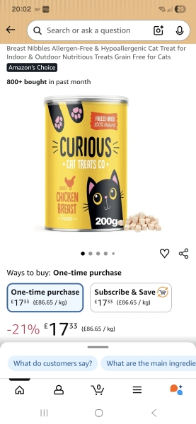 What treats do your cats love?