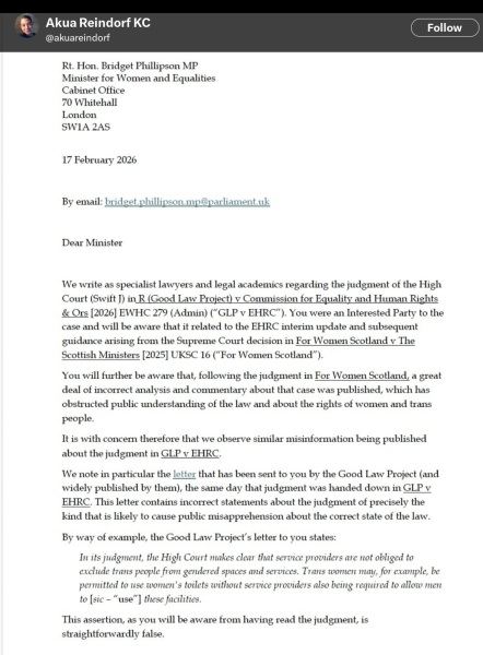 GLP v EHRC judgement - Thread 2