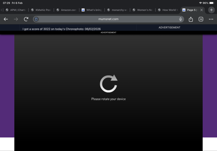 screen automatically scrolling upwards