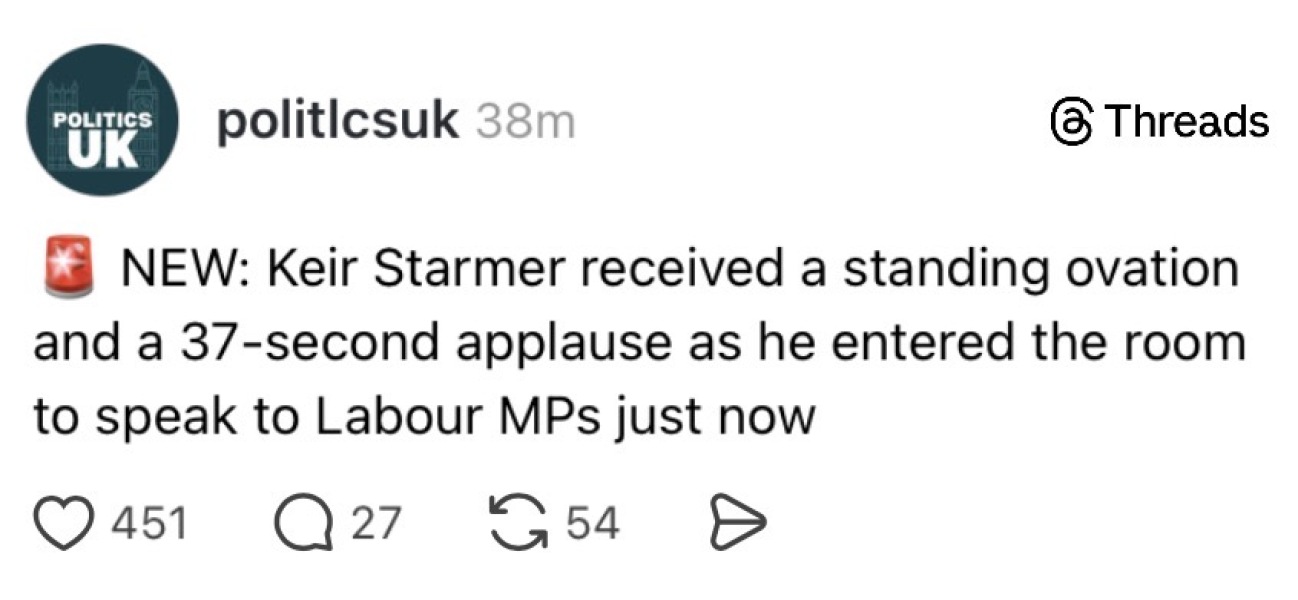 Keir Starmer's future. Can someone explain please?