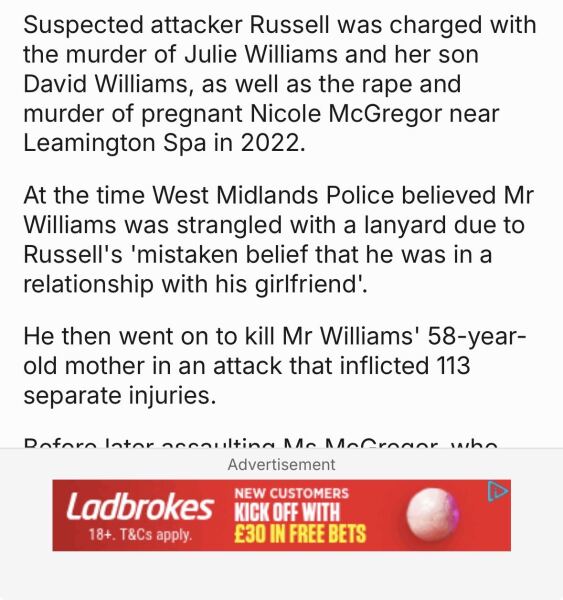 Soham Monster attacked in Jail.