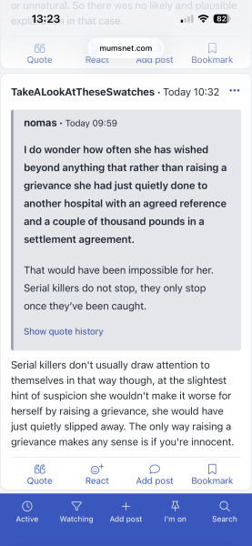 To agree with the Guardian about the Netflix coverage of the Lucy letby case?