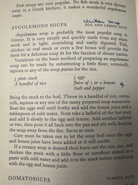 Favourite homemade soup