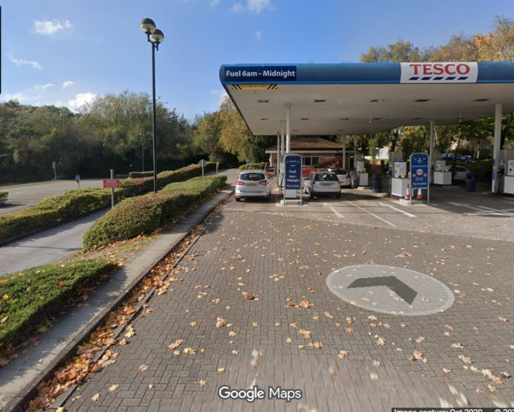 Was I out of order for driving into the petrol pump in front rather than waiting?