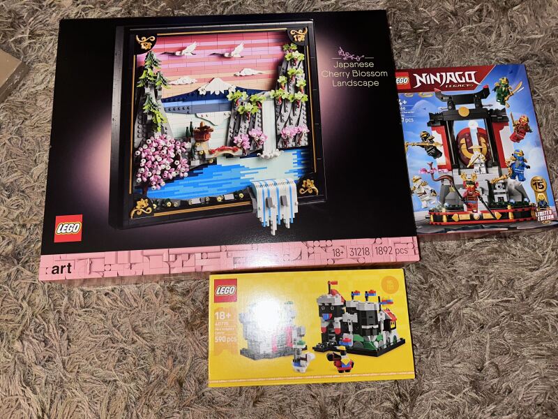 To show me your LEGO collection- Part 2