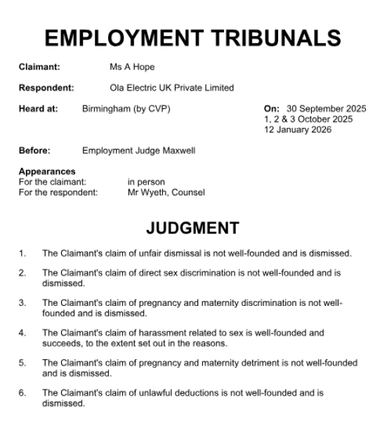 Telling pregnant colleague a kick in the testicles is worse than childbirth was harassment - tribunal