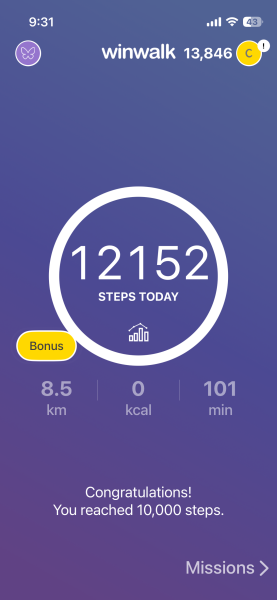 February 10k a day