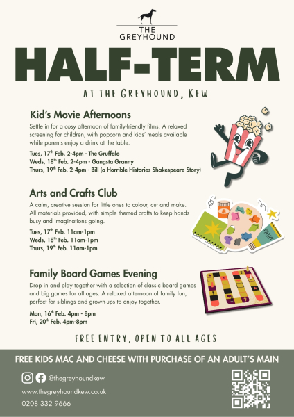 Kew Half Term Events