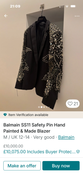 The most expensive thing I’ve ever seen on Vinted.