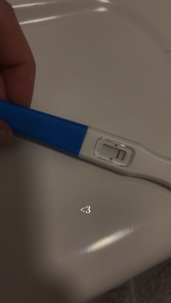 Faint positive?