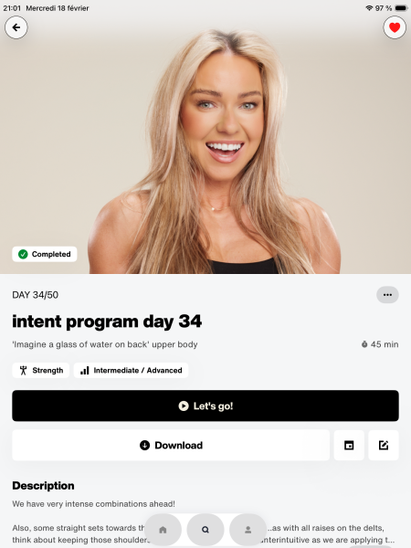 Caroline Girvan 2026- sore but still scrolling.