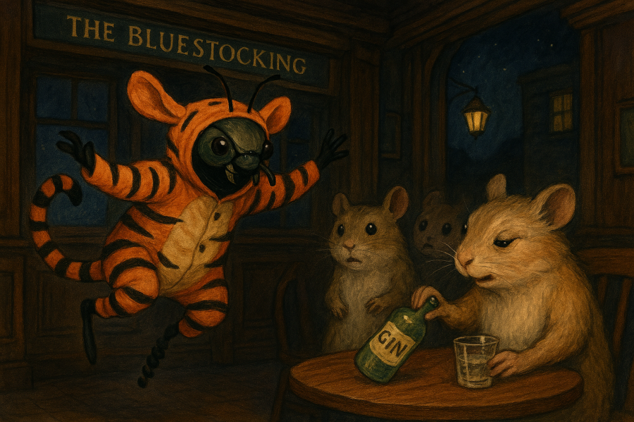 The Bluestocking Inn, cocktails and cocoa and all