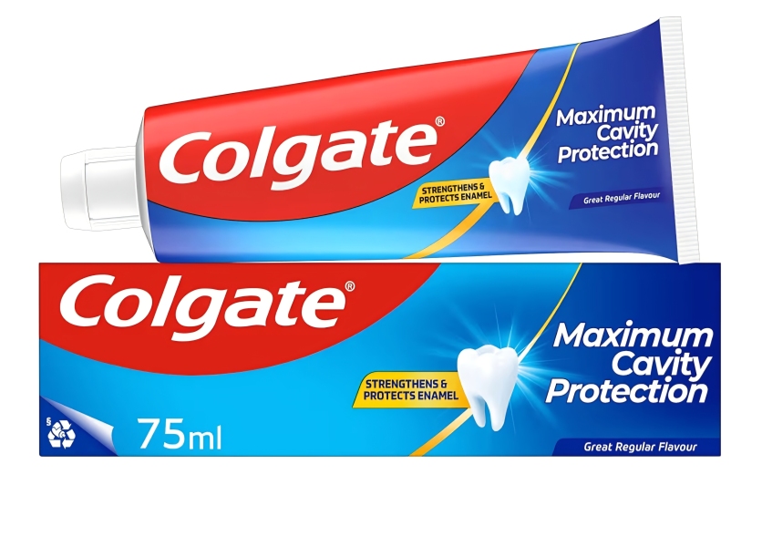 Toothpaste that is white not blue