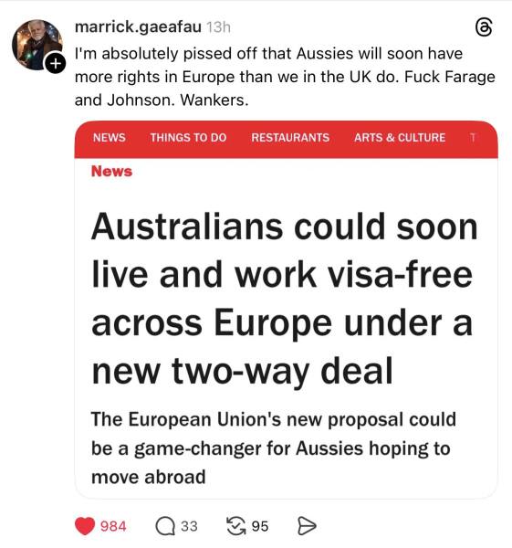 Thread 42 Starmer : Du drikker en kop te, og så tænker du lidt over alting