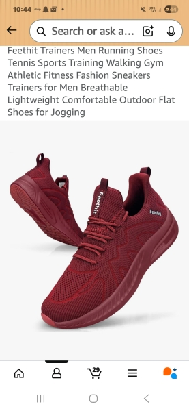 Help me decide on burgundy trainers