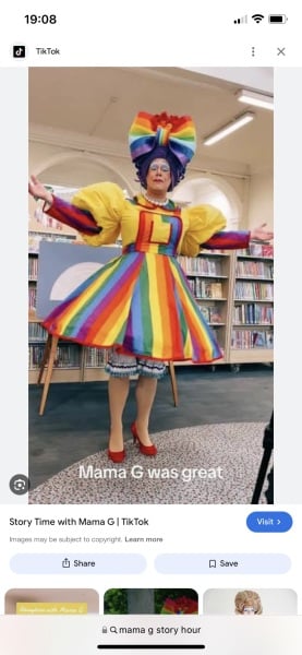 Drag Queen Storytime at my local library (photo attached)