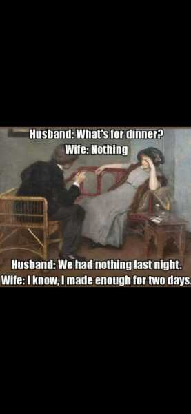He’ll never get it will he?