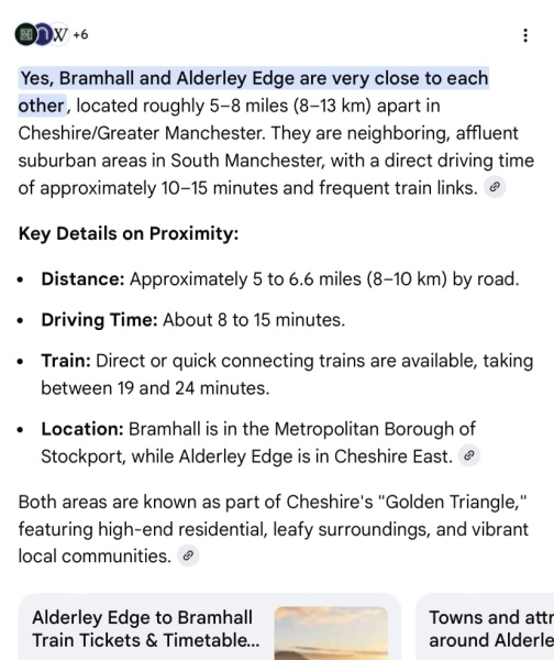 Cheshire but down south?
