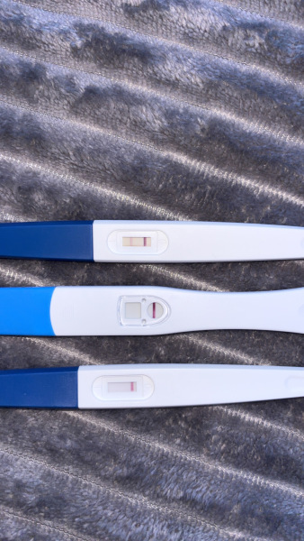 Why is one test positive and the rest negative