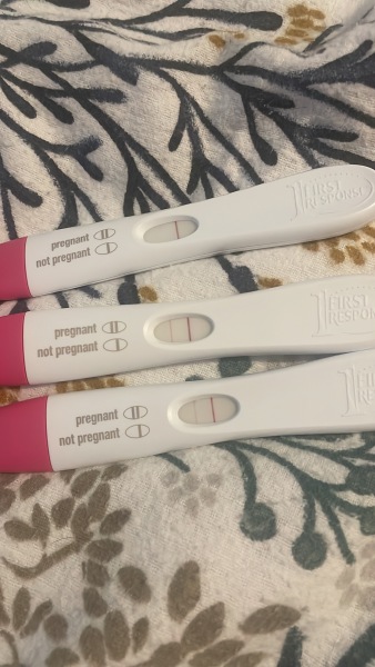 Darker test lines in the afternoon? Worried!