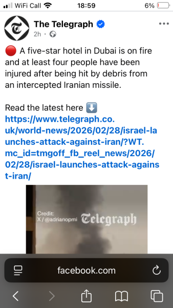 US strikes Iran