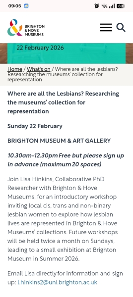 PHD :looking for lesbians for research. Warning! Brighton