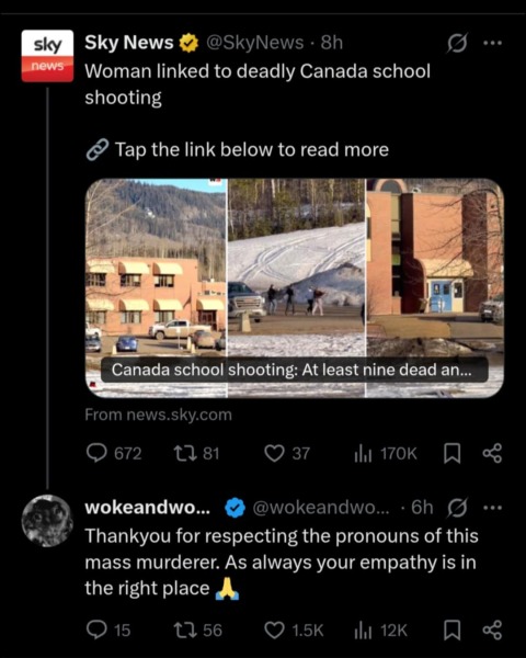 An email sent to a news outlet in NZ re: Canadian Shooter