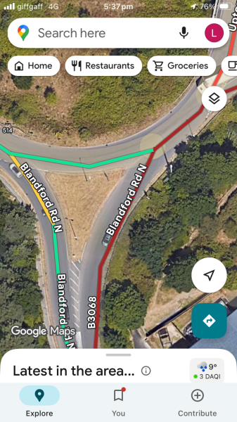 One lane?