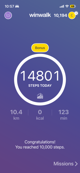 February 10k a day