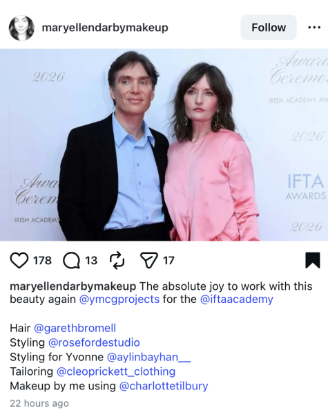 To think cillian Murphy’s wife has bloomed in middle age?