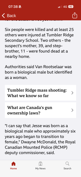 Mass Shooting in Tumbler Ridge Canada