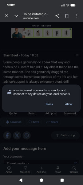 MN wants to connect to a device on your network