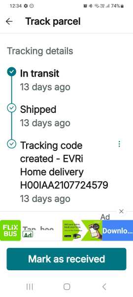 Evri!! Anyone else having issues?