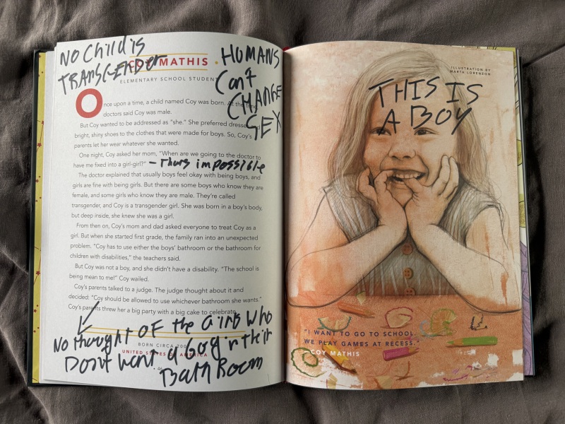 Worrying content - Good night stories for rebel girls