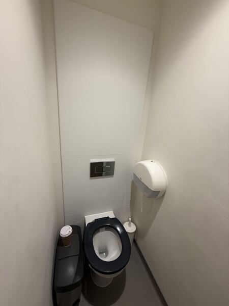 Hospital toilets. Mixed sex
