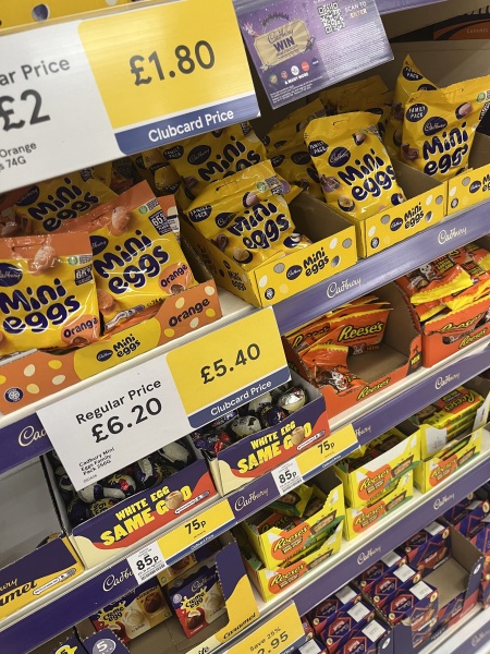 To ask what Easter eggs you are eyeing up