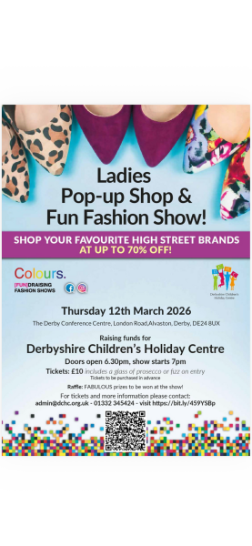 Derby mums - bargain alert + doing good at the same time