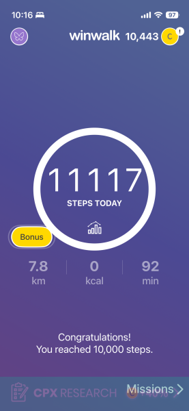 February 10k a day