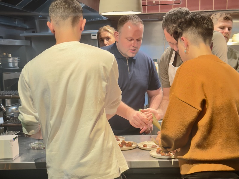 Monica, Marcus & Matt - judging 3 ways for Masterchef Pro