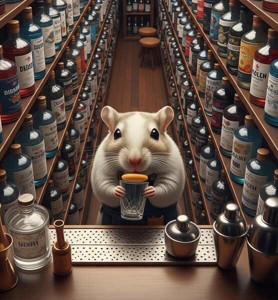 The Bluestocking Women’s Pub: Where Clever Women Sit and Think, While Gerbils Run the Bar.