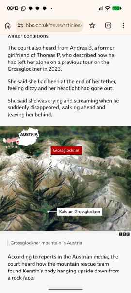Man left his girlfriend to freeze to death